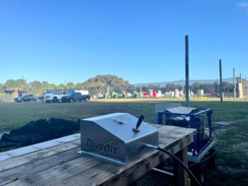 Palm Bay Paintball Parks HPA fill stations for Speedball made by Nuvair Compressors