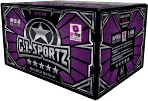 A Case of 5 star Paintballs made by Gi Sportz contains 2000 paintballs
