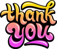 Thank you logo