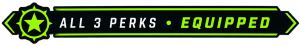 All 3 Perks Equipped logo for our rental package