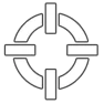 Smart Parts Paintball Logo white