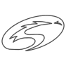 Sheridian Paintball Logo white